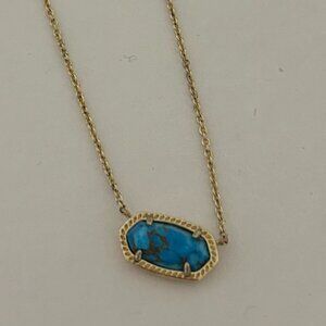 Elisa Gold Pendant Necklace